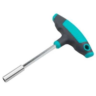 Image of wolfcraft T Hand Screwdriver With Bit Socket I 1235000 For optimal force transmission
