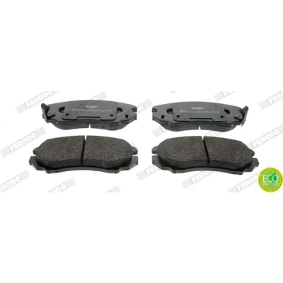 Image of 581011FA50, 5810128A00, 5810128A20, 5810129A00, 5810129A10 Brake pad set FERODO PREMIER ECO FRICTION FDB1733 KIA: Optima / K5, Soul I, Sportage II