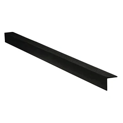 Image of Anti Slip Stair Nosing GRP Tread Edge Grip Step Super Black (1000mm)