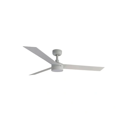 Image of Cruiser Large 3 Blade Ceiling Fan Matt White with Light 2700 4000 6500K Wiz Smart System