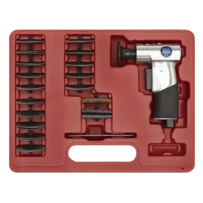 Image of Sealey Premier Air Mini Sander Kit 50mm 35pc