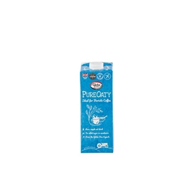 Image of Glebe Farm Gluten Free Oat Milk Barista, Plant Based Vegan Drink, No Added Sugar 6X1L Made in The UK