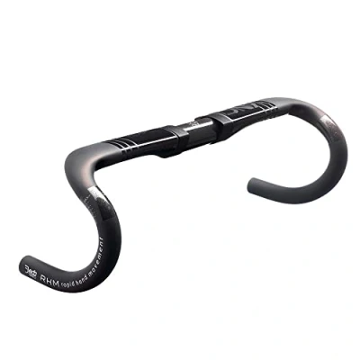 Image of Deda Elementi Vinci DCR RHM Handlebars, Polish On Black, 46cm
