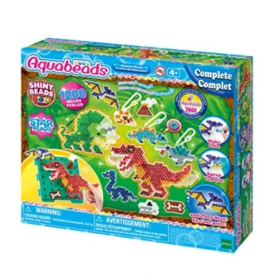Image of Aquabeads Dinosaur World,Art &amp; craft bead kit 31994