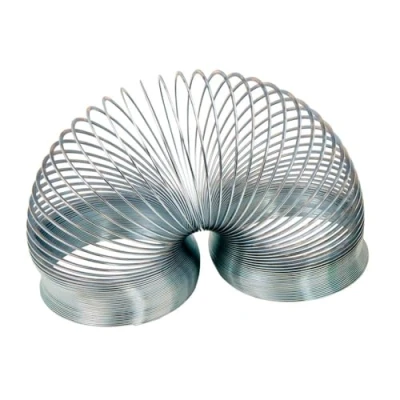 Image of Keycraft Large Metal Springl Magic Spring Kids Slinky Toy Premium Retro Toys