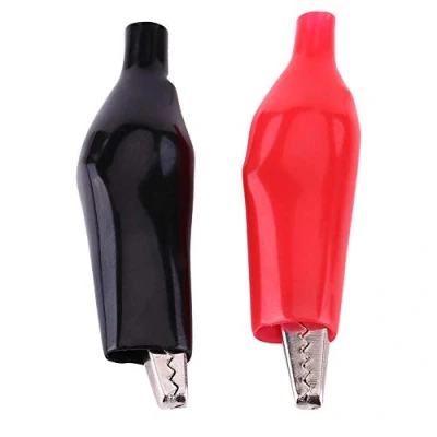 Image of Crocodile Clips, 20Pcs 35MM Alligator Clips Metal Test Lead Clamps For Testing Probe Meter
