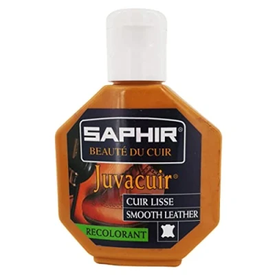 Image of Saphir Juvacuir Dye for Recolouring Leather, FAUVE 19, 75 ml