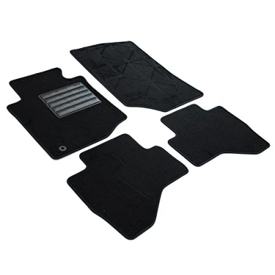 Image of MDM SP 562 Floor Mats Velour Car Mat Suitable for Citroen C1 / Peugeot 107 Toyota Aygo 2005&gt;2014