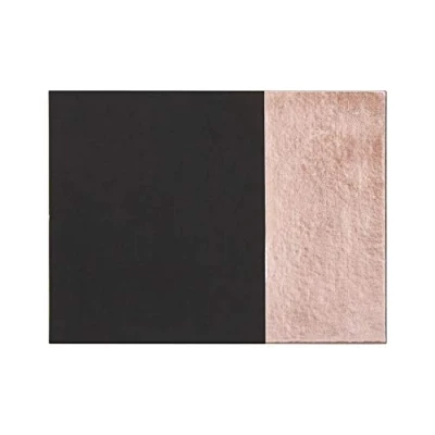Image of Premier Housewares Placemats, Cardboard, PU Polyurethane, Black, 1 x 28 21 cm