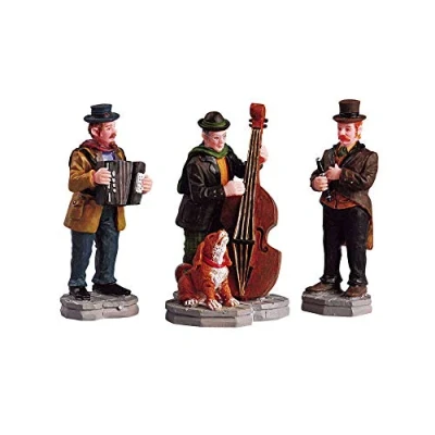 Image of Lemax Christmas Village Streetside Trio Set Of 3 52035