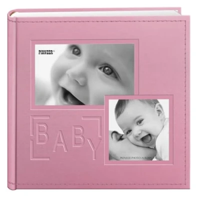 Image of Pioneer Photo Albums Album, Pink, 4 x 6 Inch