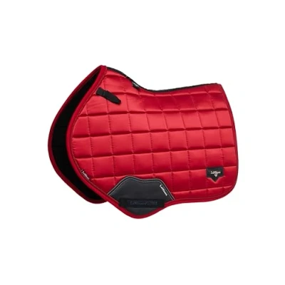 Image of LeMieux Loire Close Contact Square Soft and Breathable Natural Bamboo Lining High Withered Chilli Small/Medium