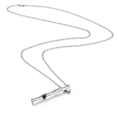 Image of Small Whistle,Stainless Steel Emergency Whistle,High Decibel Survival Whistle Whistles EDC Tool for Outdoor Hiking