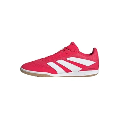 Image of adidas Unisex Predator Club Sala Indoor Football Boots, Lucid red/FTWR White/core Black, 6 UK