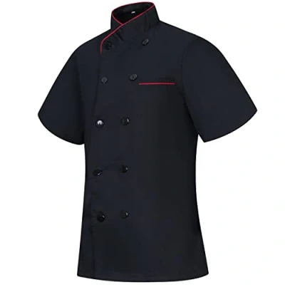 Image of MISEMIYA Women&#039;s Chef Jacket Woman Uniforms Kitchen Ref.8441 X Large, Jackets 8441 Black