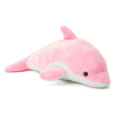 Image of Zappi Co Children&#039;s Soft Cuddly Plush Toy Animal Perfect Snuggly Playtime Companions for Children (12 15cm /5 6&quot;) (Pink Dolphin)