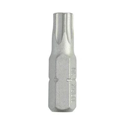 Image of Dewalt DT7258 QZ Screwdriver BITS for TORX SCREWS 25MM Length, Silver, Set of 5 Pieces
