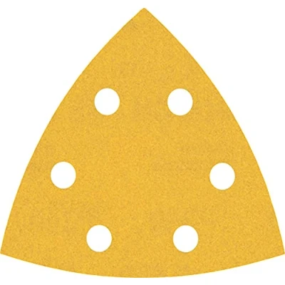 Image of Bosch Professional 5x Expert C470 Sandpaper (93x93 mm, Grit 240, Accessories Delta Sander)