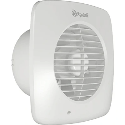 Image of Xpelair Simply Silent DX150S Square Extractor Fan DX150PS Pullcord