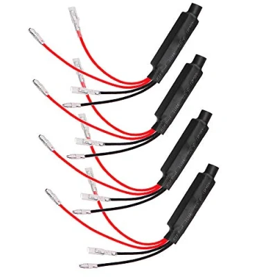 Image of ETOPARS 4 X Universal 12V 21W Motorcycle Turn Signal LED Indicator Load Resistor Adaptor Flash Blinker Fix Error Motorbike
