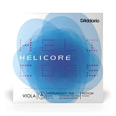 Image of D&#039;Addario Helicore Medium Scale Tension Single A String for Viola
