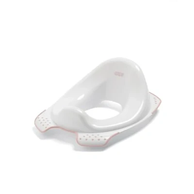 Image of Mamas &amp; Papas Anti Slip Toddler Toilet Trainer, Light and Portable, 18 Months to Maximum 25kg Blossom