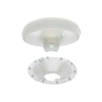 Image of Prym Cover Buttons, 19mm, White, 100pc