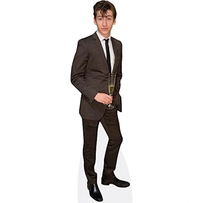 Image of Alex Turner (Brown Suit) Mini Size Cutout