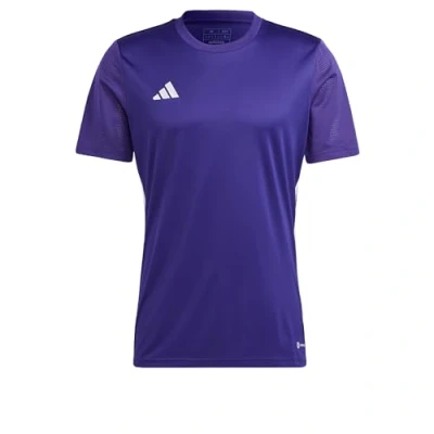 Image of adidas Performance Tabela 23 Sports Tshirt, Men&#039;s, Size: Large, Lilaweiss