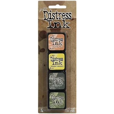 Image of Ranger Distress Mini Ink s Kit 10, Multi Colour, 70 x 23 mm