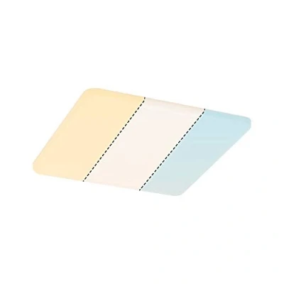 Image of Paulmann 95380 Veluna VariFit LED panel recessed luminaire IP44 Warm White Switch 215x215mm rect. incl. 1x14W Transparent Plastic 3000K, 3 step Dim