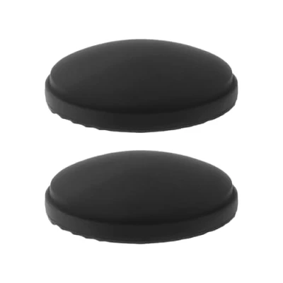 Image of LT Easiyl 2Pcs Silicone Button Cover Switch Seal Accessories Replacement Part 108 000 034 Compatible with MAGLITE C/D Flashlight Black