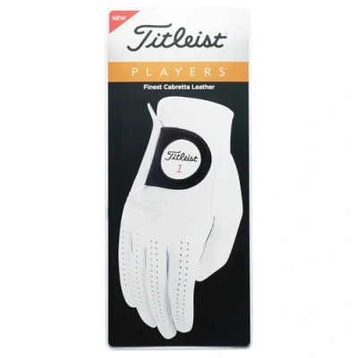 Image of Titleist Players Men&#039;s Golf Glove, White