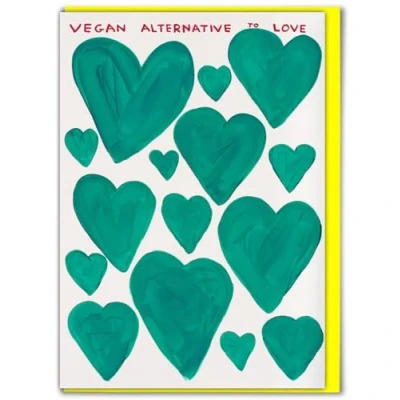 Image of Brainbox Candy Official David Shrigley Funny Birthday Cards Humorous Happy ‘Vegan Alternative’ Perfect For Best Friends Mates Him Sold Exclusively