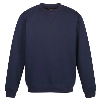 Image of Regatta Mens Pro Crew Neck Sweatshirt (Navy) Size X Small