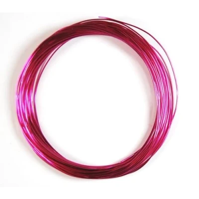 Image of celloexpress Aluminium Craft Wire 0.8mm x 10m (Diameter Length) CAMILLA PINK
