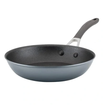 Image of Circulon Scratch Defense Small Non Stick Frying Pan 21cm Induction with Extreme Stick, Dishwasher &amp; Oven Safe Cookware, Graphite Pewter Finish