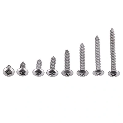 Image of TOPINCN 200Pcs/Set M3 Self Tapping Screws Kit Stainless Steel Metal 6Mm/8Mm /10 Mm/12 Mm/16 Mm/20 Mm/25 Mm/30 Mm(Truss Head)