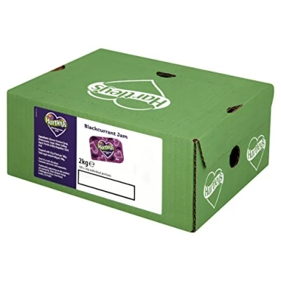 Image of Hartley&#039;s Blackcurrant Jam Portion, 100 x 20g