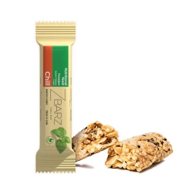 Image of Zbarz fruit &amp; energy Bars, vegan, vegetarian, and without added sugar (Mix Box, 12 x Bars) Sport bars made from fruits nuts for everyday use, cycling, hiking, (Salty Basil)