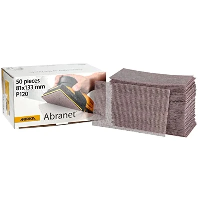 Image of Mirka Abranet Grip Strips 81 x 133mm Box of 50 P120