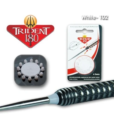 Image of RED DRAGON Trident 180 Dart Point Cones White
