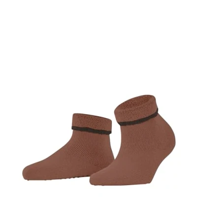 Image of ESPRIT Women&#039;s Cozy W HP Wool Grips On Sole 1 Pair Grip socks, Brown (Cinnamon 5862), 5.5 8