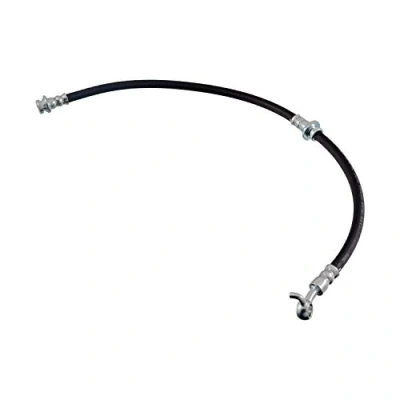 Image of MQ702386, MQ712915 Brake Hose BLUE PRINT ADN153281 Front Axle Right 620mm NISSAN: Note I