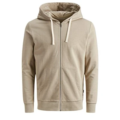 Image of JACK &amp; JONES Male Sweatshirt Comfortable Beige XXL