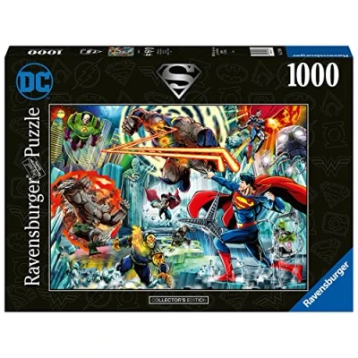 Image of Ravensburger DC Collector&#039;s Edition Superman 1000 Piece Jigsaw Puzzles for Adults and Kids Age 12 Years Up