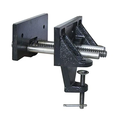 Image of KATSU Heavy Duty Wood Clamp Vice 6 Inch, Woodworking on Table Bench Vise Workbench Hardware Tools for Carpentors Joiners 313182