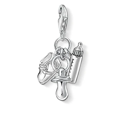 Image of Thomas Sabo Women Charm Pendant Baby Birth Club 925 Sterling Silver 1116 637 12