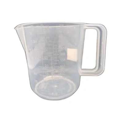 Image of Plastic Kitchen Jug 1L/1000ml Measuring Mixing Preparation 2 Pint