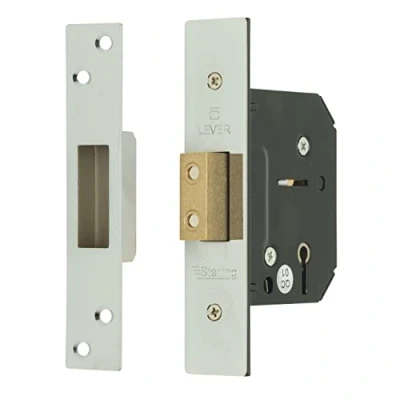 Image of Sterling MLD525N 2.5 inch/67mm 5 Lever Deadlock Nickel